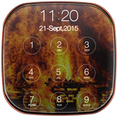 Fire Passcode LockScreen icon
