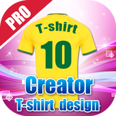 Jersey Creator T-shirt Design icon