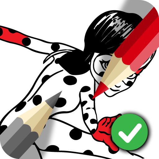 Ladybugs Coloring Cats icon