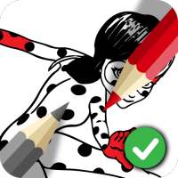 Ladybugs Coloring Cats