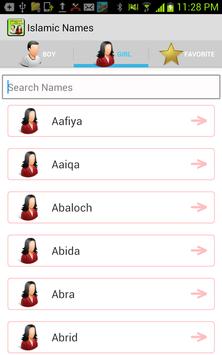 Islamic Muslim Baby Urdu Names screenshot 15