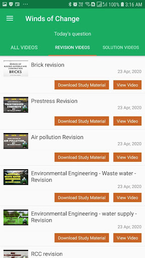 Winds of Change (IES, ESE, GATE, UPPSC, SSC JE) screenshot 1