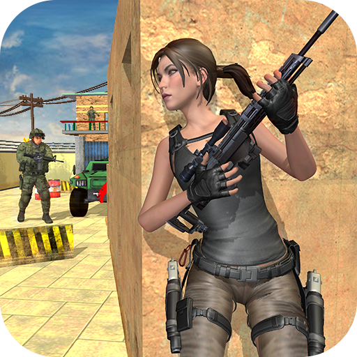 Fps Army girl Commando Mission icon