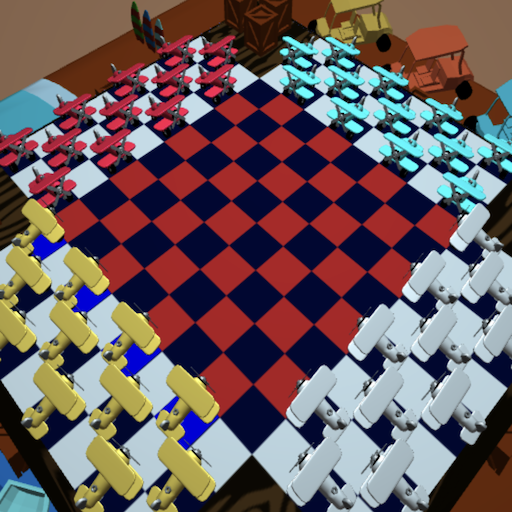 KIDs 2-4 Player CHECKERS KING™ icon