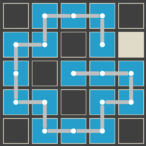 Color Fill : Fill The Board (One Line Puzzle Game) icon