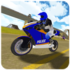 Police Motorbike : Crime City Rider Simulator 3D icon