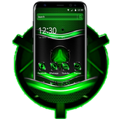 Green Black Neon Theme icon