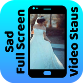 FullScreen Sad Video Status for Whatsapp icon