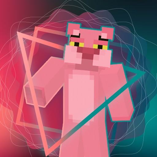 Pink Panther Skin For Minecraft icon