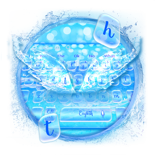 Blue Water Keyboard icon
