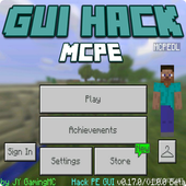 GUI Hack PE Addon for Minecraft PE أيقونة
