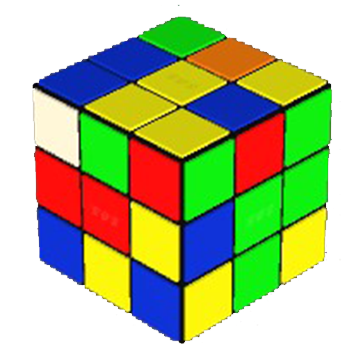 Scattered Rubik's Cube أيقونة