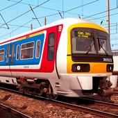 Euro Train Driver Simulator 2020:Free Train Games icon