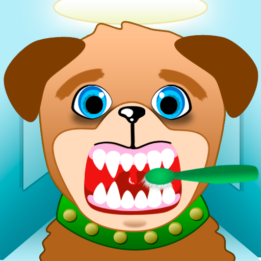 animal dentist game icon