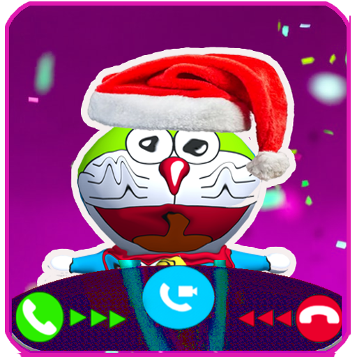 Best contact Fake Chat dorae And Video Call icon