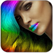 Hair Lip Color Changer icon
