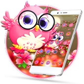 Pink Love Bird Launcher Theme🌸 icon