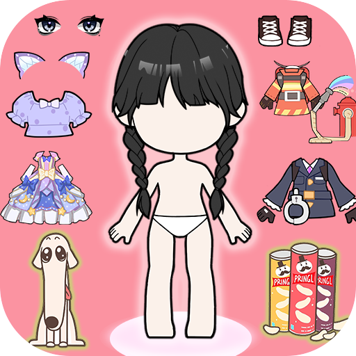 Vlinder Doll: Dress up games icon