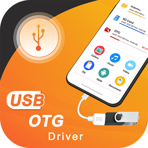 OTG USB Driver for Android: USB to OTG Converter icon