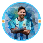 Lionel Messi HD wallpaper icon