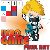 HERO GAME PIXEL ART icon