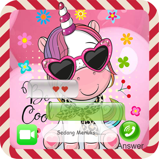 Talking Unicorn and Chat Offline icon
