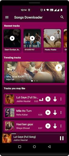 Mp3 Songs Downloader screenshot 1