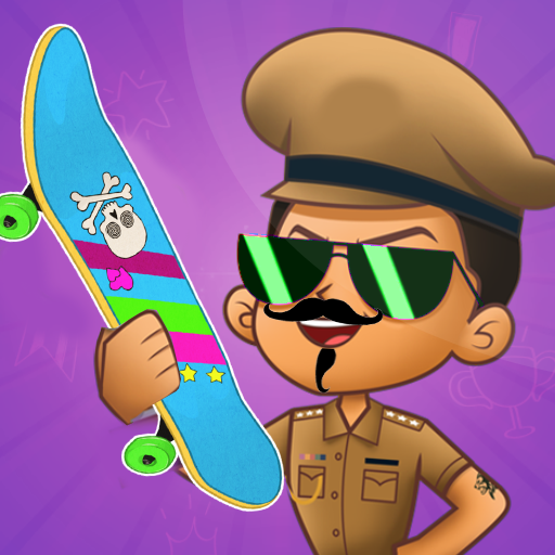 Subway Little Singham Skateboard 🛹 - Endless Run icon