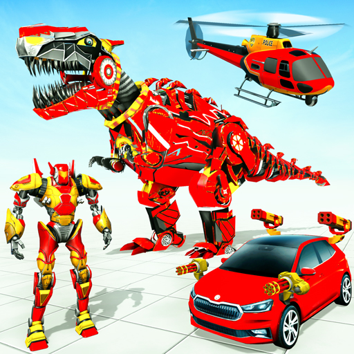 Dino Robot Train War Robot icon