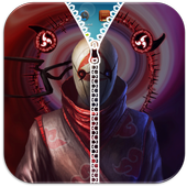 Obito Zipper Lock Screen icon