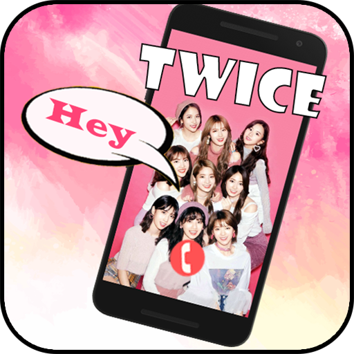 Twice members fake call icon