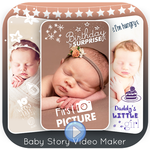 Baby Story Photo Video Maker icon