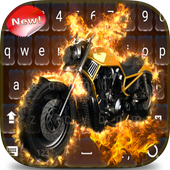 Fire Bike keyboard Pro icon