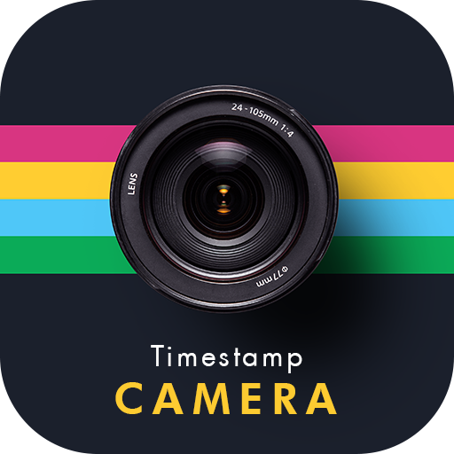 Shot On Camera Timestamp on photo, Auto DateTime icon