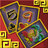 Two Temple Solitaire Card Game icon