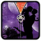 Romantic Night Zipper UnLock on 9Apps