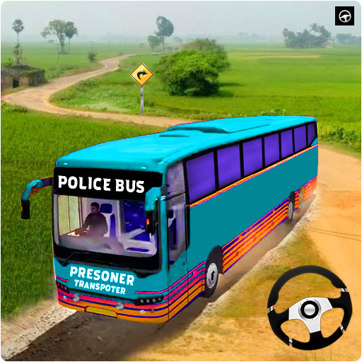 Police Bus Driving Simulator Police Coach Driver أيقونة