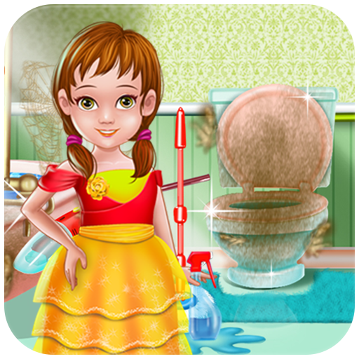 बाथरूम की सफाई - लड़कियों का खेल आइकन
