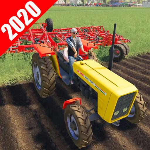 لعبة Real Village Tractor Farming Simulation 2020 أيقونة