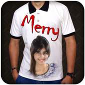 Photo with Text on T-shirt on 9Apps