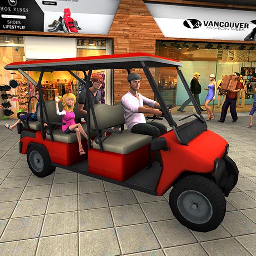 Shopping Mall Radio Taxi Drive: Taxi Games icon