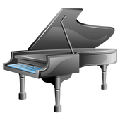 HgPiano - High Quality sound keyboard app. icon