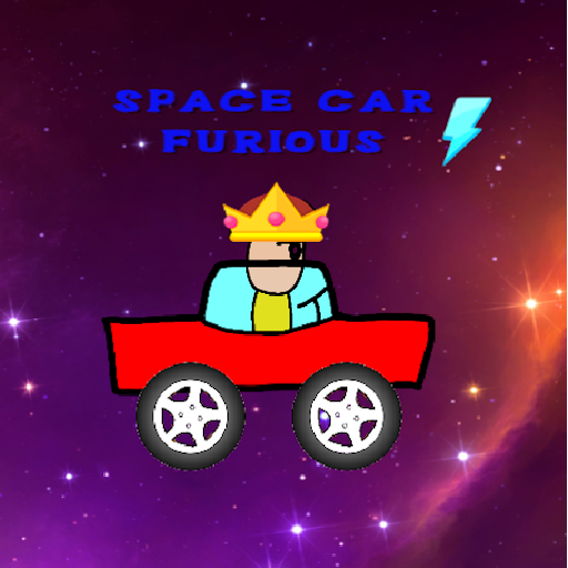 Space Car Furious: Car Balancing Driving Game icon