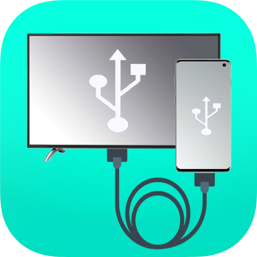 USB Connector phone with tv | hdmi/otg/mhl/wifi | icon