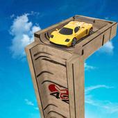 Stunts Race Tracks Sports Car Mega Ramp Game icon