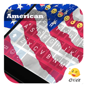 America Banner Emoji Keyboard icon