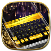 Black Gold Keyboard icon