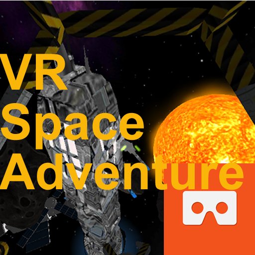 VR Space Adveture Cardboard icon