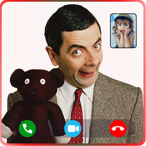 Mr.Bean Funny Video Call &amp; Kids Video Prank icon