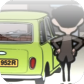 Racing of Mr Bean icon